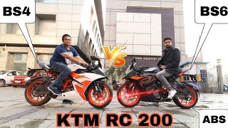 KTM RC 200 BS4 Vs KTM RC 200 BS6 | Test Ride | Detailed Comparison ?