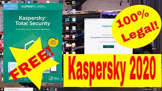 Kaspersky Antivirus 2020 Free for 1 Year (365 days license) Legal✔️