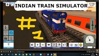 Indian Train Simulator 2019 Free Gameplay #1 [ ANDROID IOS GAME ] ZHOS TV