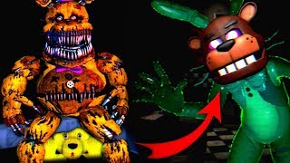 FNAF PLAY СПРЯТАЛСЯ от КОШМАРНОГО ФРЕДБЕРА под КРОВАТЬЮ и НАДЕЛ МАСКУ на ГЛИТЧТРАПА во ФНАФ 8 VR !!!