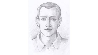 Как нарисовать портрет (штриховка). Часть 2. Урок 52