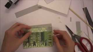 Открытки из обрезков лоскутные - Скрапбукинг мастер-класс / Aida Handmade