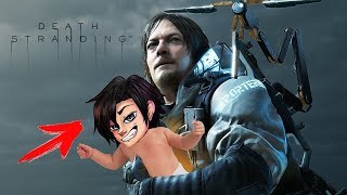 Первый взгляд и прохождение Death Stranding - лучший сотрудник яндекс еды!