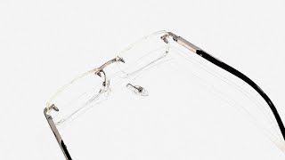 Отпал носоупор Chopard. Ремонт очков.Welding of the nose of the Chopard glasses.