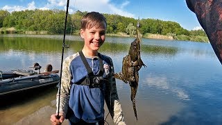 Поймал ДВУХголовую ЛЯГУШКУ! Как поймать лягушку на спиннинг!