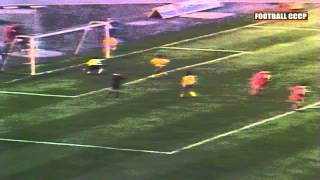 7 Тур Чемпионат СССР 1991 Днепр-Динамо Киев 1-1