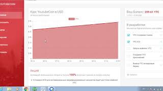 Вывод 1010 токенов=333 Доллара с проекта YOUTUBECOIN