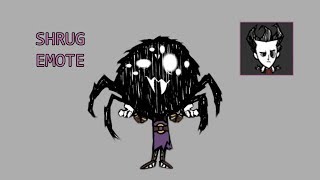 Shrug Emote [Dont Starve Together Forge Skins]