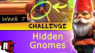 Fortnite WEEK 7 Challenge | How to find Hidden Gnome Location (Finding Gnomes in Named Locations)