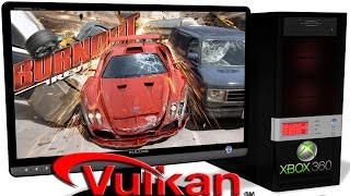 XENIA Xbox 360 Emulator - Burnout Revenge (2006). Vulkan api. Test run on PC #1
