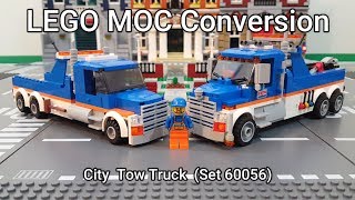LEGO MOC Tow Truck Conversion (Set 60056)