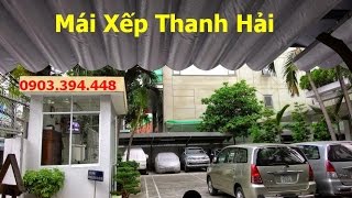 Mái Xếp Bạt Nhà Hàng Thanh Hải Cao Cấp Giá Tốt - mái xếp nhà hàng giá rẻ