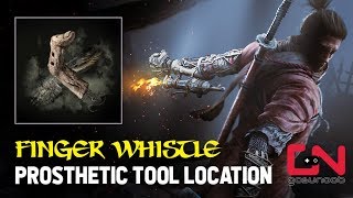 Sekiro - Finger Whistle Location - How to get Finger Whistle ProstheticTool