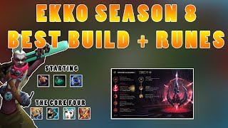 Maxske's Ekko | EKKO MID BEST RUNES + BUILD (SEASON 8) !!!