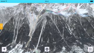 FATMAP - Chamonix 3D Ski Map