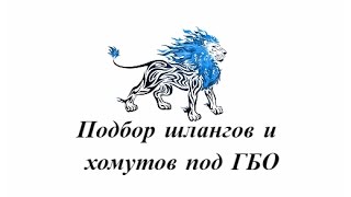 Подбор шлангов и хомутов под газобаллонное оборудование (гбо).