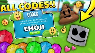 ALL CODES IN EMOJI SIMULATOR!! [ROBLOX]