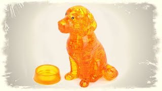 Крутой 3D пазл! СОБИРАЕМ Красивую собачку 3D puzzle Yellow dog toy