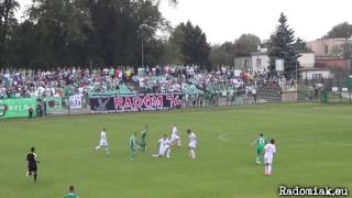 Radomiak Radom - Broń Radom 4:0 bramki HD