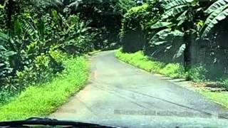 Driving Home from work in Pohnpei, Micronesia