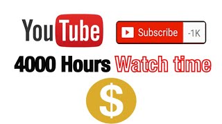Youtube new Partner program explained 2018 . 4000 Hours watch time ?