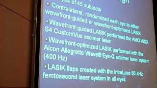 Dr. Edward Manche + Wavefront guided vs optimized in LASIK +