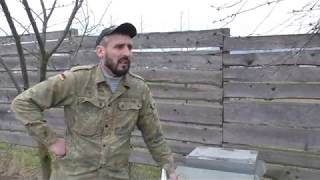 Пробуем поставить вощину в конце марта 26.03.2019