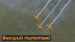 Рекорд по исполнению "петель Нестерова" на Як-52. Кого впишут в историю?