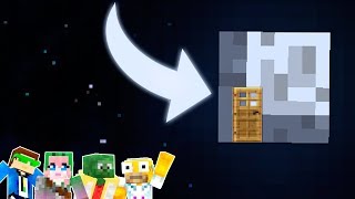 ?? ¡NOS VAMOS a la LUNA de MINECRAFT en BUSCA DEL SECRETO! FIND THE BUTTON