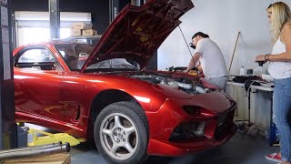 Junkyard RX-7 tries to start... (but mainly an update video)