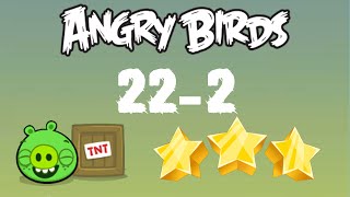 [22-2] Angry Birds - Bad Piggies - 4 birds - 3 stars