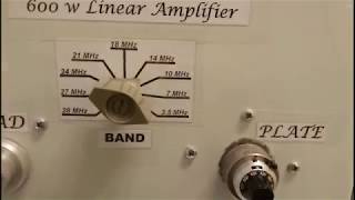 2 X GMI-83 ( ГМИ-83В )tube HF linear amplifier by YO6PMX