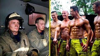 ПОЖАРНЫЕ США И РОССИИ. У КОГО "ШЛАНГ" ТЯЖЕЛЕЕ?
