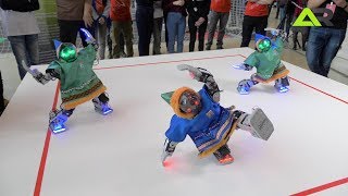 PROFEST-2019. Команда AR-07, обязательный танец (направление "Андроидные роботы")