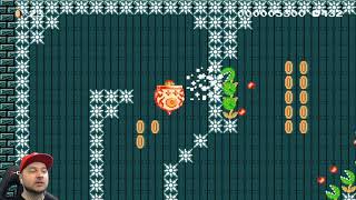 Super Mario Maker: Данки Конг и лавовое море