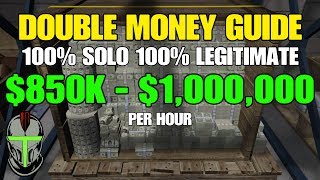 GTA Online CEO Crate DOUBLE Money Guide Up To $1,000,000 Per Hour 100% SOLO!!!