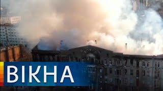 Люди прыгали из окон: крупный пожар в одесском колледже | Вікна-Новини