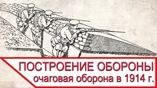 Построение позиционной обороны в Первой мировой войне