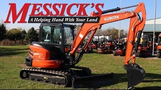 Kubota KX057-4 Excavator Overview & Operation | Messick's