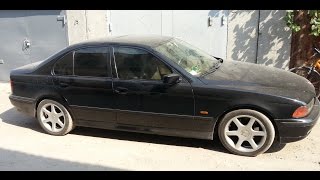 Как  открыть переднюю дверь BMW E39  / How to open the front door BMW E39