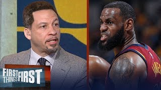 Chris Broussard reacts to LeBron's Cavs Defeating Pacers in Game 4 of Playoffs | FIRST THINGS FIRST