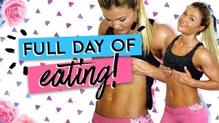 Mein FITNESS FULL DAY OF EATING | VLOG | Sophia Thiel