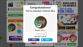 Agar.io | UNLOCKING "MAMMOTH" SKIN IN AGAR.IO - TEAM ROAD TO LVL 85! [BEST MOMENTS]
