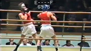 Чемпионат СССР. Костя Цзю - Леонид Бронников. 1989, Фрунзе.
