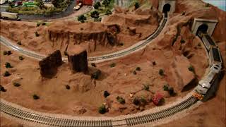 Awsome DCC train Layout with Faller Car System-Colorado