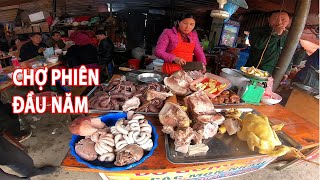 Khai Xuân Chợ Phiên Đầu Tiên Của Năm Mới Trên Tây Bắc | Chợ Phiên Bắc Hà Đầu Năm Mới ?