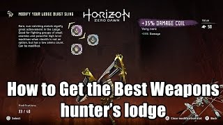 How to Get the Best Weapons in Horizon Zero Dawn (Lodge)