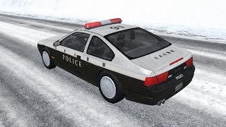 Spike Strip Testing 12 - BeamNG.Drive Car Accident