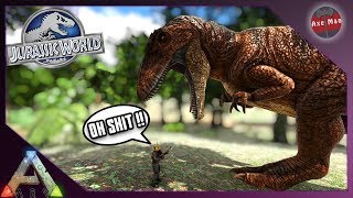 WE ARE SURROUNDED BY GIGANOTOSAURUS!! | JURASSIC ARK | ARK SURVIVAL EVOLVED [EP9]