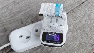 Зарядка-лягушка универсальная для любых аккумуляторов + USB